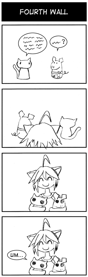 Neko and Piggy: Fourth Wall