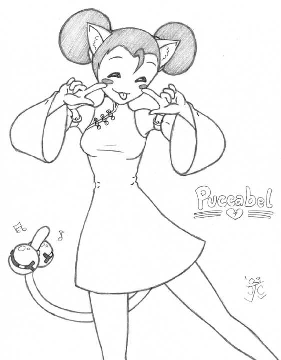 Jezebel as Pucca by Suichi